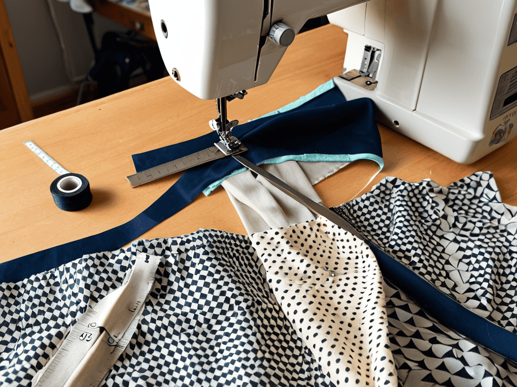 Sew Simple Elastic Waistband skirt