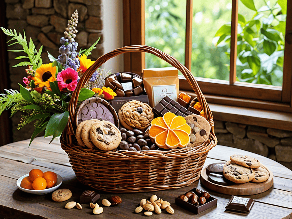 DIY Gift Basket Finishing Touches