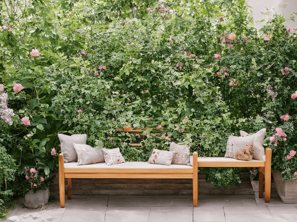 Dream patio bench