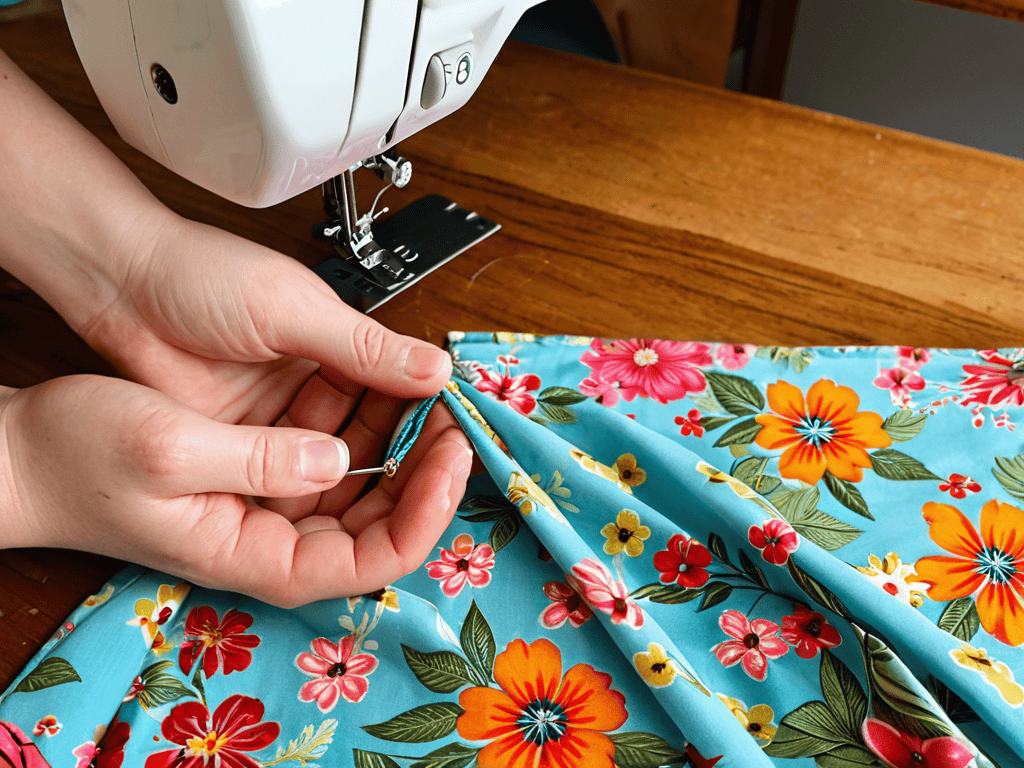 How to sew a simple skirt