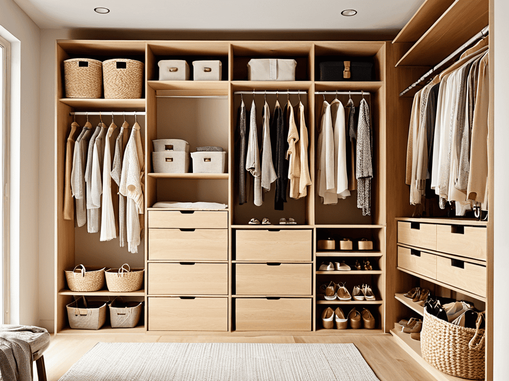 DIY closet organization systems