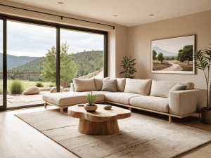 Home wellness interior design concept