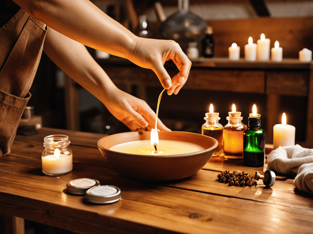 Making Soy Candles