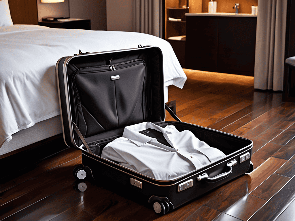 Smooth Suitcase Rolling