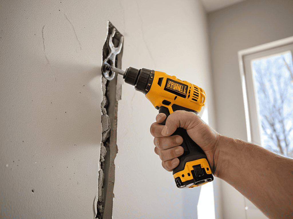 Fixing Loose Drywall Anchor