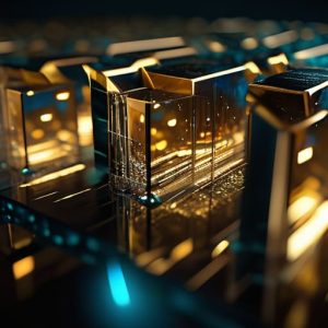 Cryptographic Proof-of-Reserves (PoR) transparent ledger visualization.