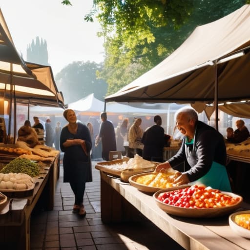 more Than Just a Transaction: Uncovering the Hidden Pulse of How Food Markets Became Social Spaces