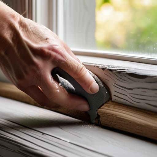 Sealing Gaps in Wooden Window Frames Without the Markup